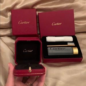 Authentic Cartier Box and Cleaning Kit